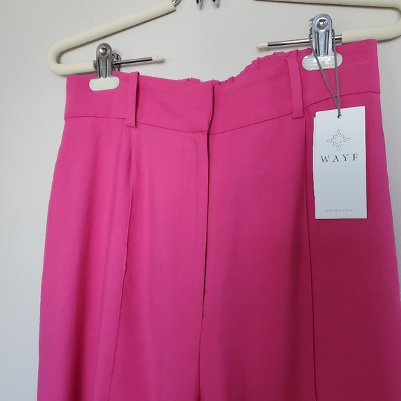 Wayf High Waist Wide Leg Pants - Picture 5 of 9